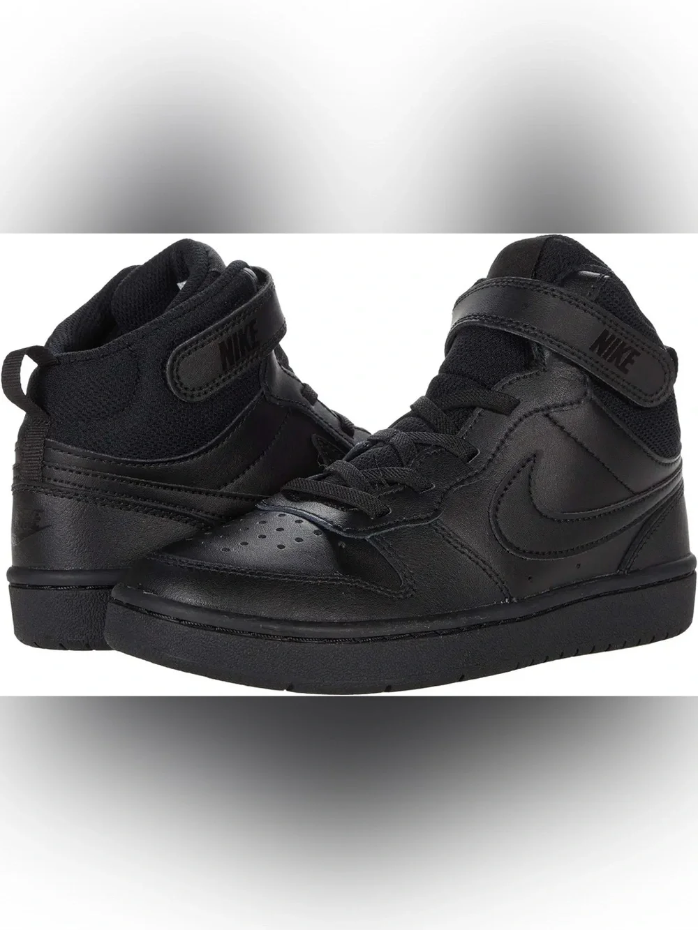 Nike Kids Court Borough Mid 2 (Little Kid) Size 13C